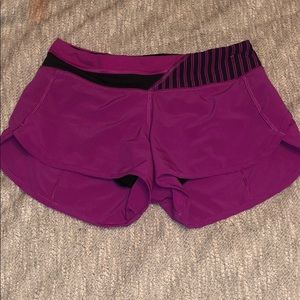 Lululemon Speed Shorts